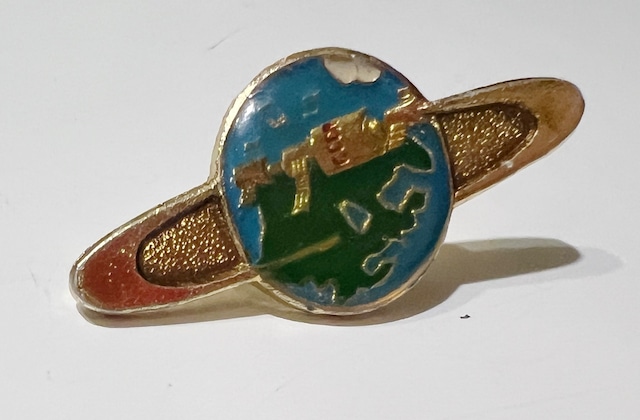 60s-80s Soviet Space Program Vintage Pin