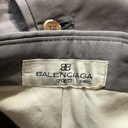 00s balenciaga バレンシアガ グレースラックス 無地 【W32】 詳細写真3