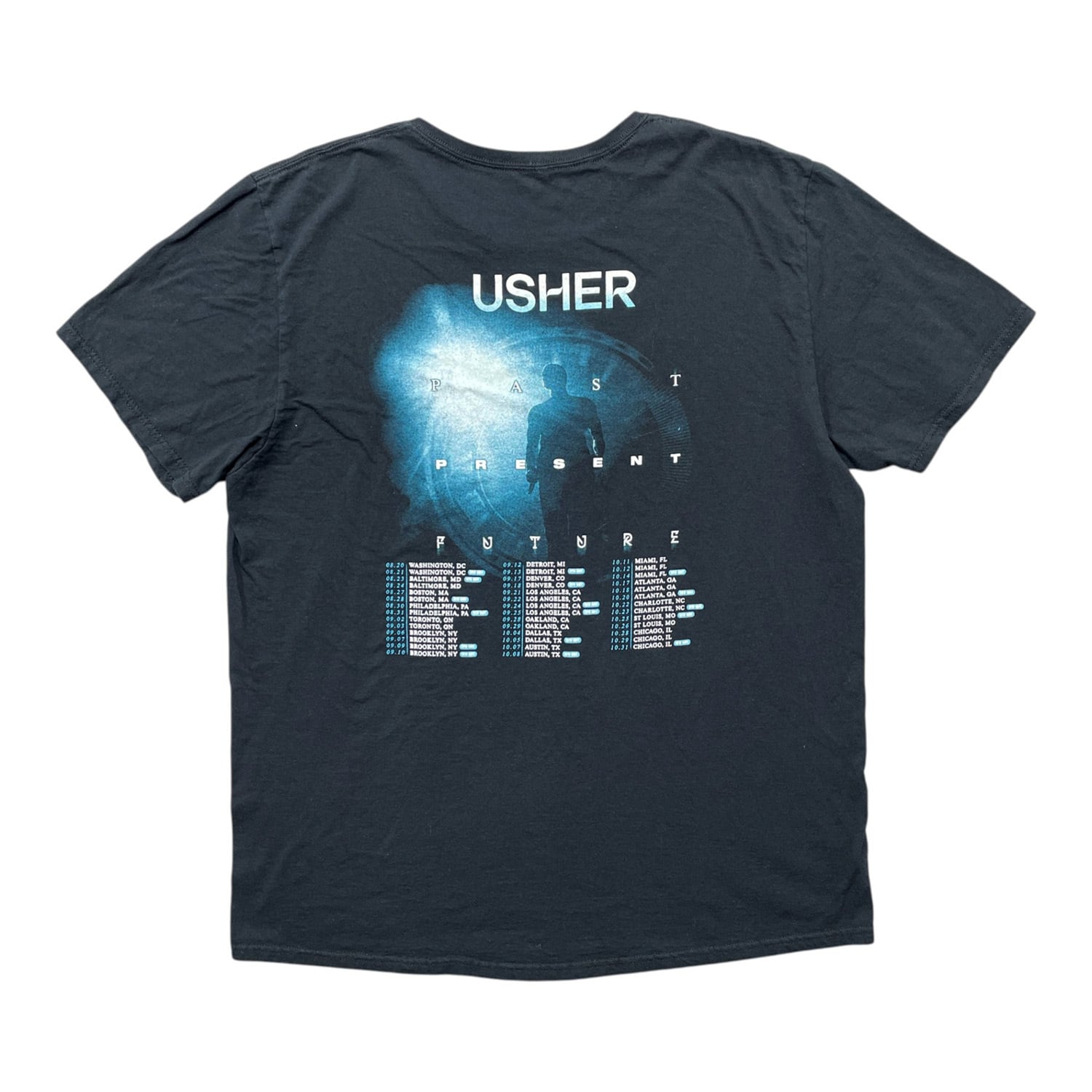 USA 古着 Usher アッシャー グラフィック Tシャツ ミュージック ラップ