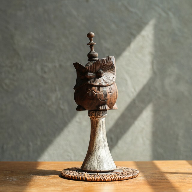 【 MEGURI series 】明日を感じるフクロウ