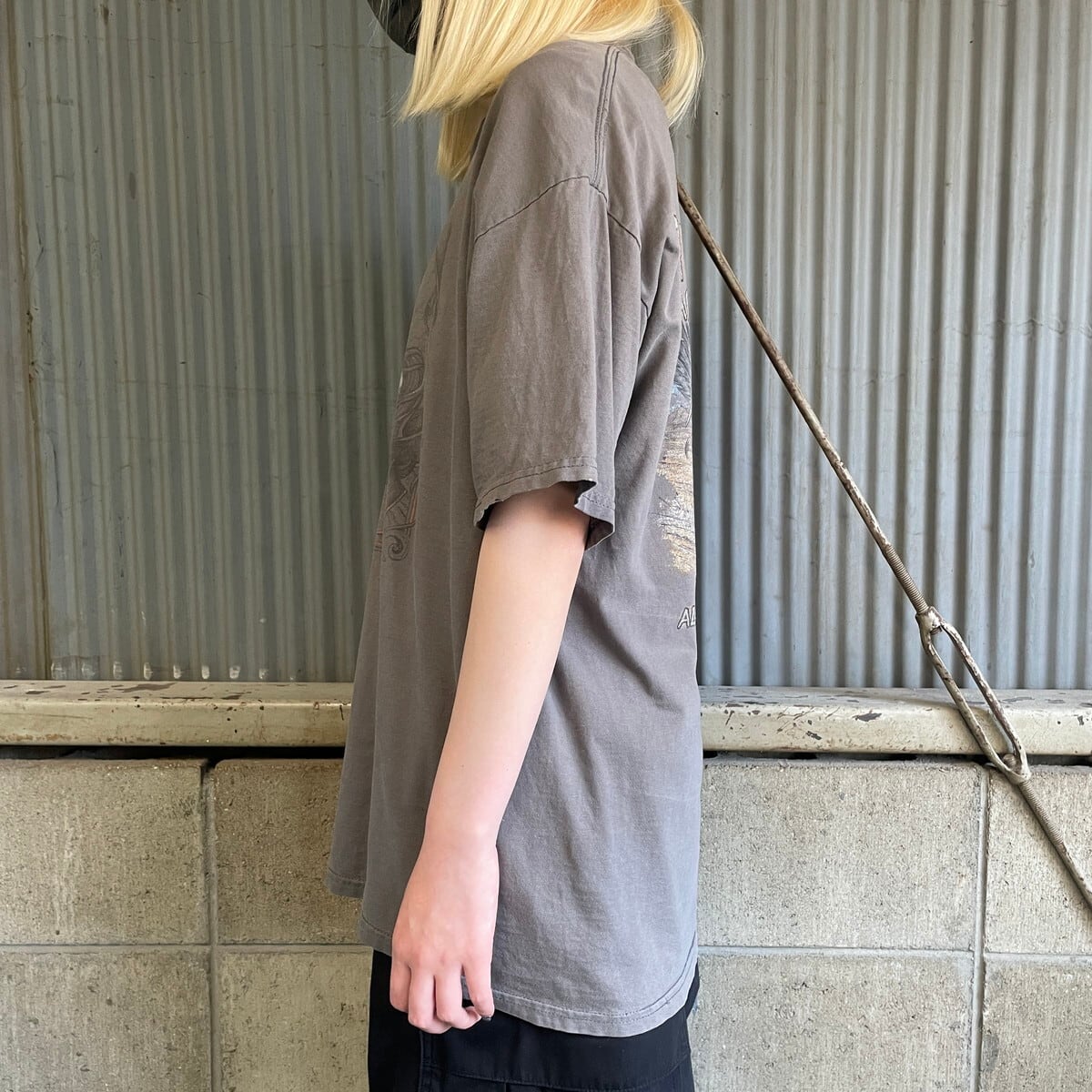 Harley-Davidson ハーレーダビッドソン 両面プリント Tシャツ メンズL
