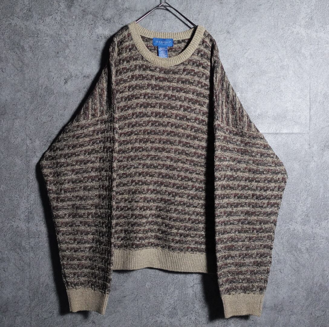 “TOWNCRAFT” 2XL oversize design knit