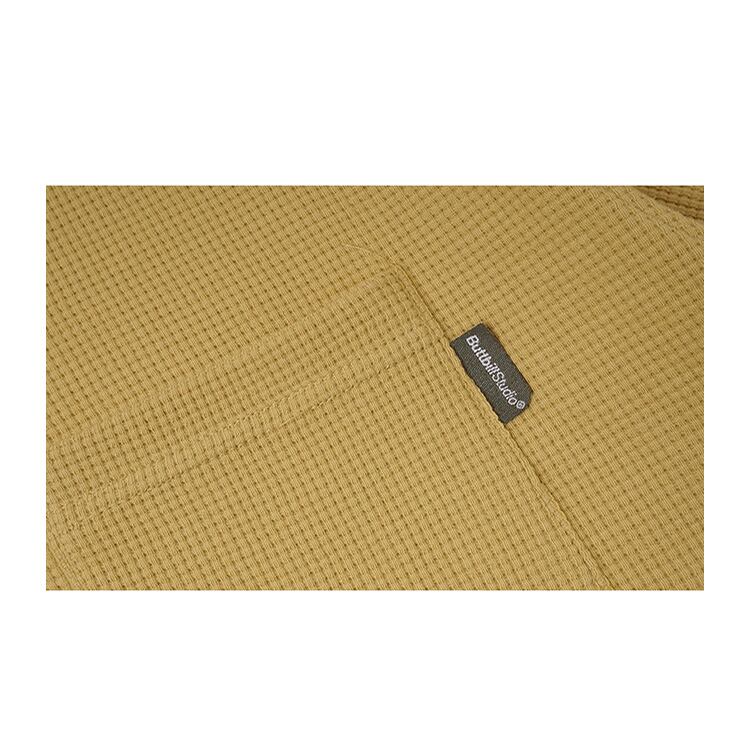 ★WAFFLE LOOSE POLO SHIRT　　　　　　01073