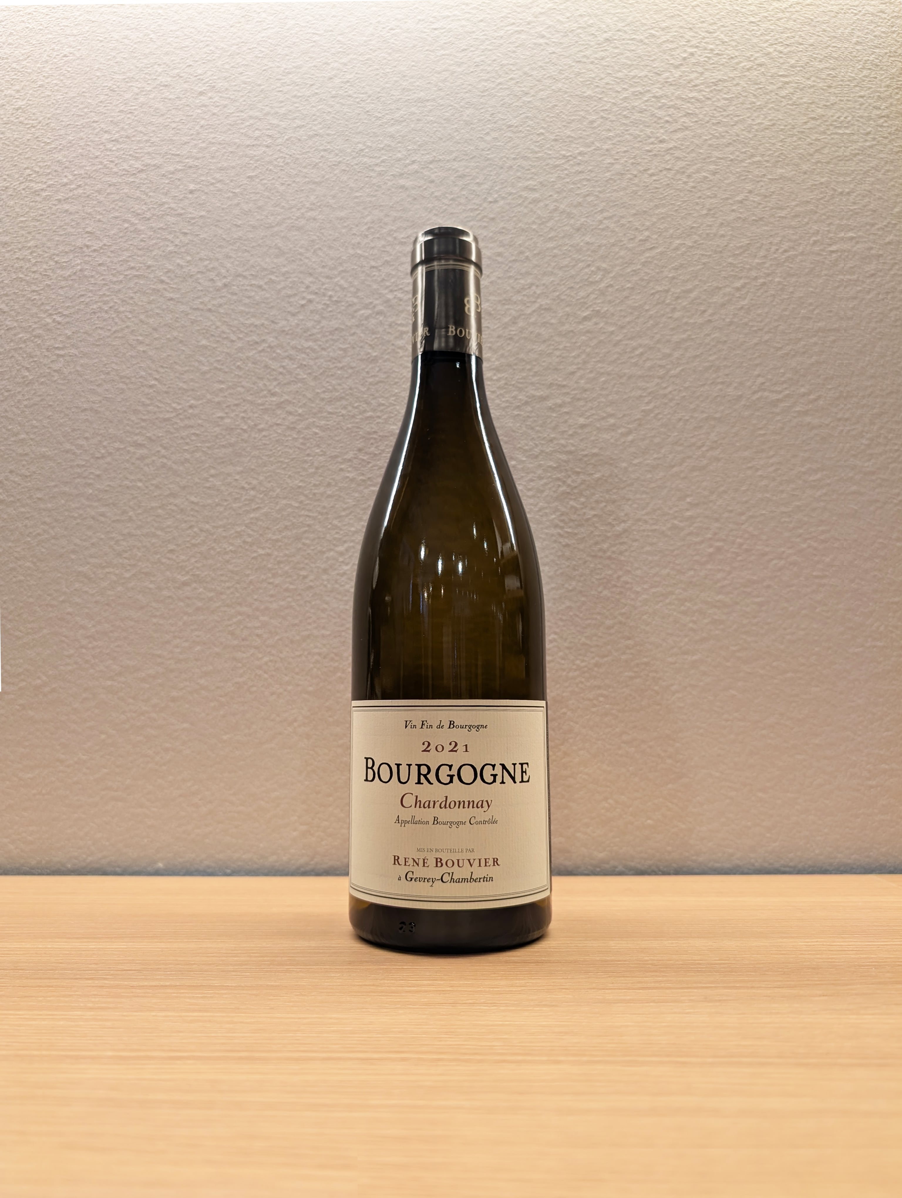 ドメーヌ・ルネ・ブーヴィエ　ブルゴーニュ　シャルドネ　2021