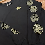 BLUCO PRINT L/S TEE -OLD LOGO- ブラック