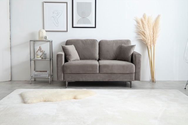 上質な空間へと導く、ゆったりくつろげる2人掛けソファ