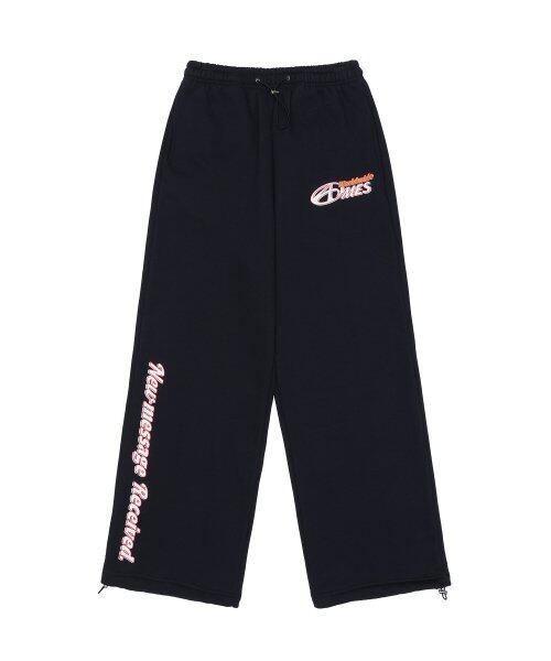★AMES-WORLDWIDE★SYMBOL LOGO SWEATPANTS NAVY★正規品/人気 AMES-WORLDWIDE] SYMBOL LOGO SWEATPANTS NAVY | もごつ