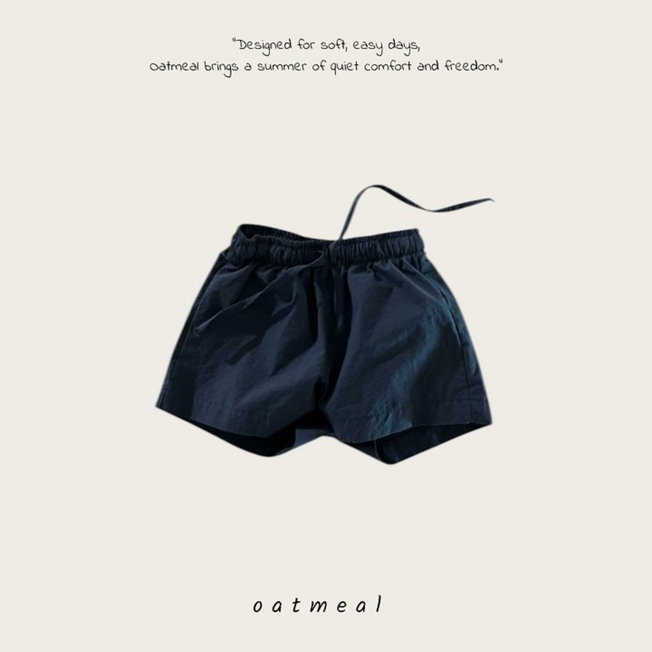 [oatmeal] Basic Shorts / [오트밀] 베이직반바지