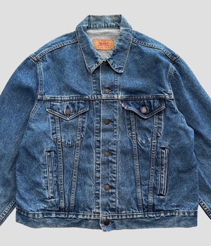 -Levis- Vintage 80s 46R 70506 Denim Jacket made in USA