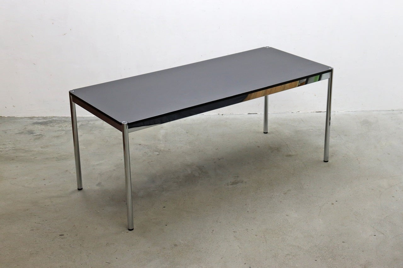 ★〜11/19（水）18時迄★USM ハラーテーブル ブラック USM Haller ハラー デスク ダイニングテーブル W1750 黒 ブラック