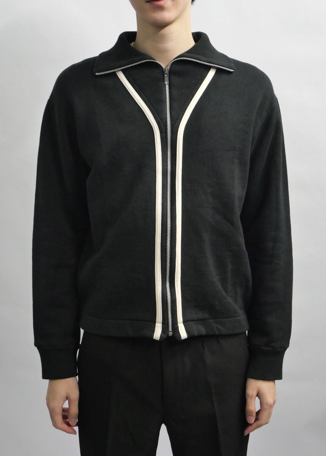AW2001 "agnes b. homme" sweat zip blouson