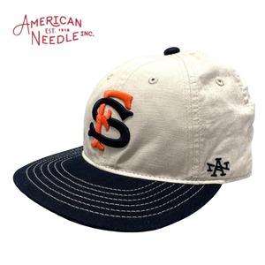American Needle BB cap "LINE OUT IVORY-BLACK SAF"