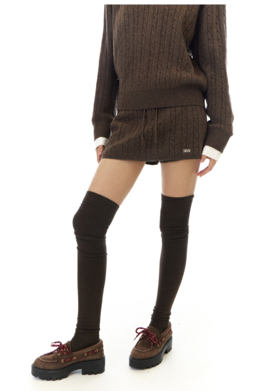 12/16発送 [GROVE] FLURRY KNIT SKIRT PANTS 正規品 韓国ブランド 韓国 