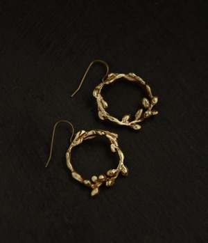 Wreath earrings