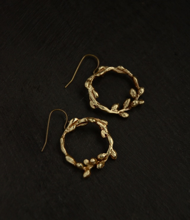 Wreath earrings