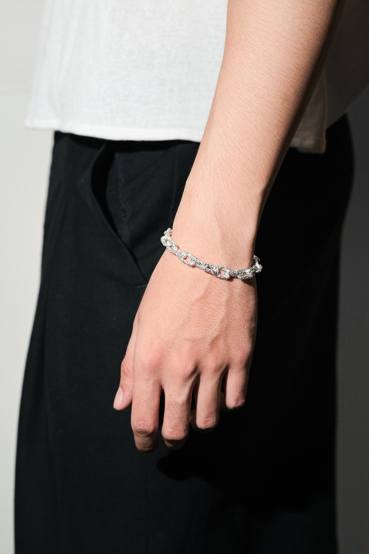 Jelly Fish／Foil Chain Bracelet