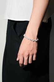 Jelly Fish/Foil Chain Bracelet