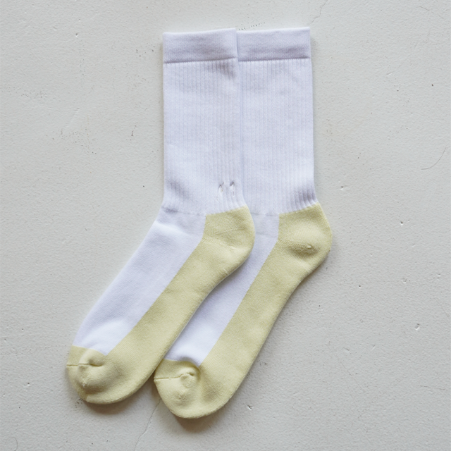 Ancellm / 2TONE LOGO SOCKS / ANC-GD11 / アンセルム ロゴソックス