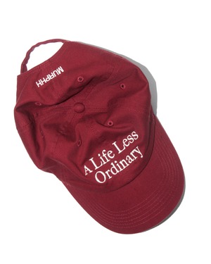 "A Life Less Ordinary" CAP 〔BURGUNDY〕
