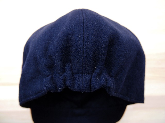 【客注商品　Ｋ】ウール ベースボールキャップ 64㎝"WOOL BASE BALL CAP"(NAVY  64）