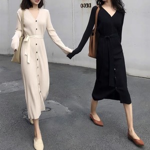 simple front button dress