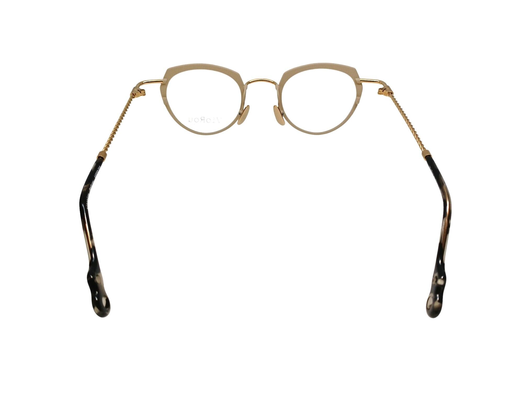 VioRou(ヴィオルー） Andrew color 4685P/GS Ivory/Gold 43□23-135