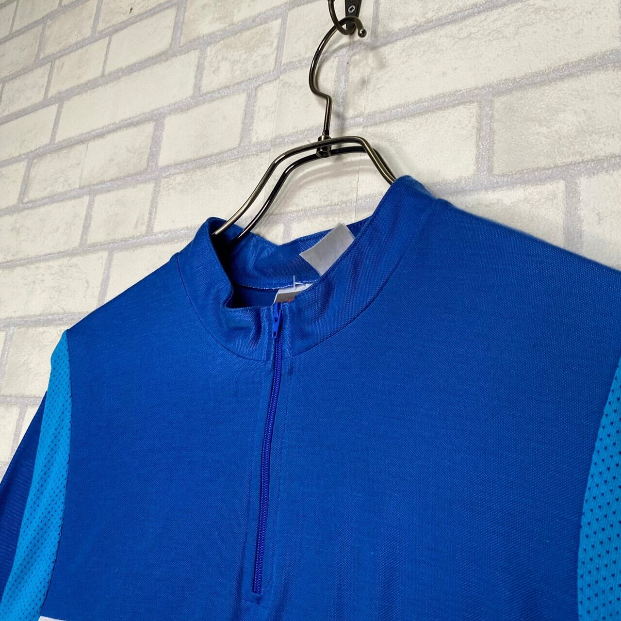 NIKE ゲームシャツ L プリント ハーフジップ | 古着屋OLDGREEN