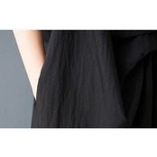 Vネック 立体ドレープ ワンピース  30215