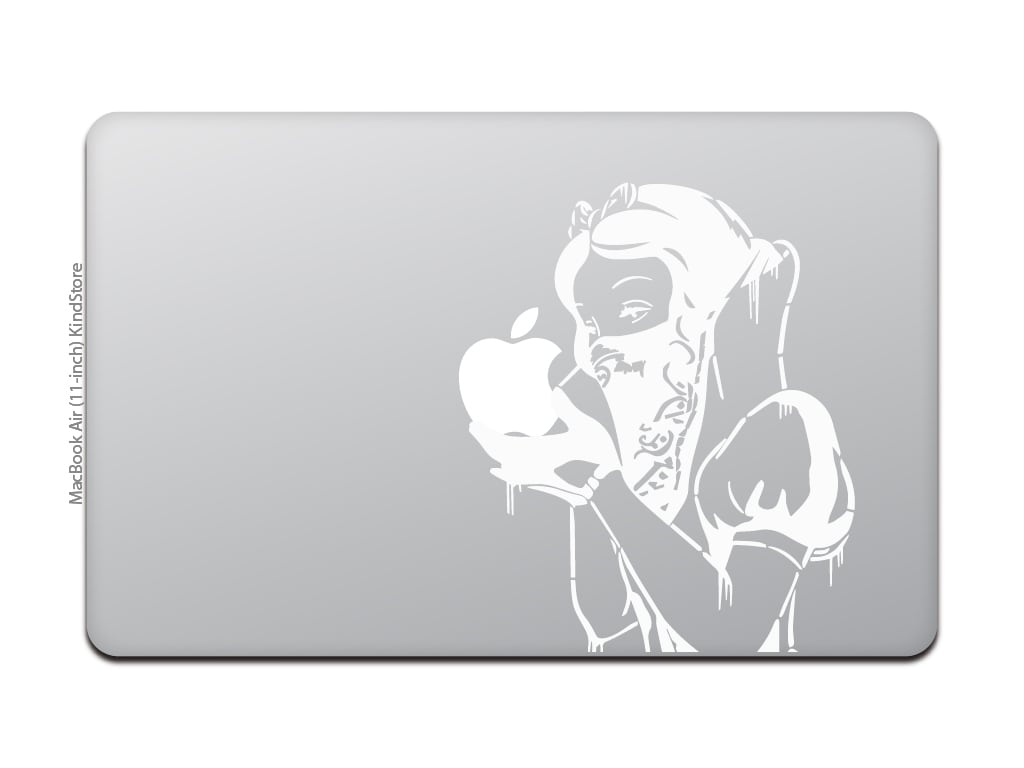 カインドストア MacBook Air / Pro 11 / 13インチ マックブック ステッカー シール 白雪姫 リベンジ 白雪姫の逆襲 バンダナ  ギャング M745 | カインドストア MacBook iPhone ステッカー 作成 通販