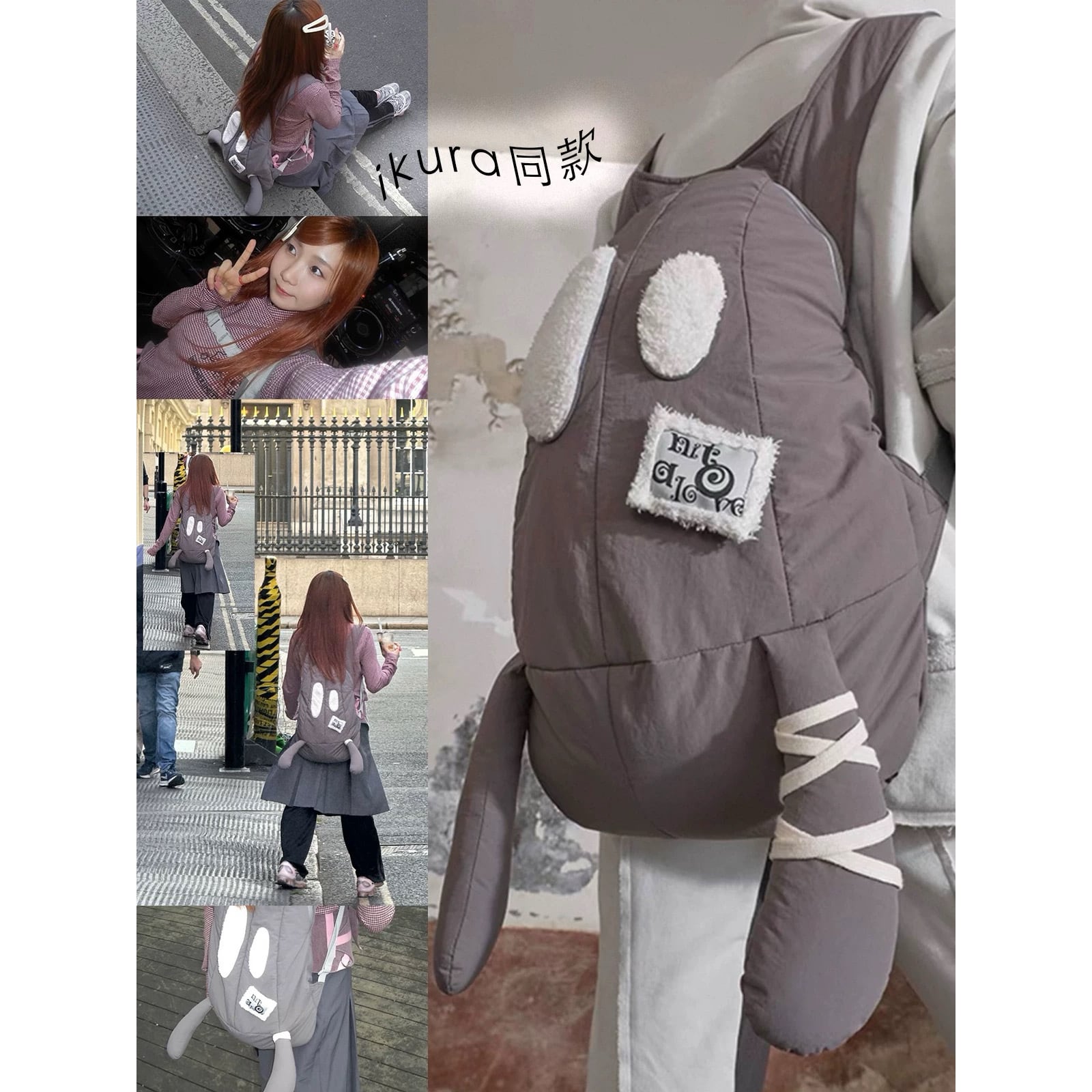 nit alcove] Cotton-filled dual-shoulder backpack | BYORI