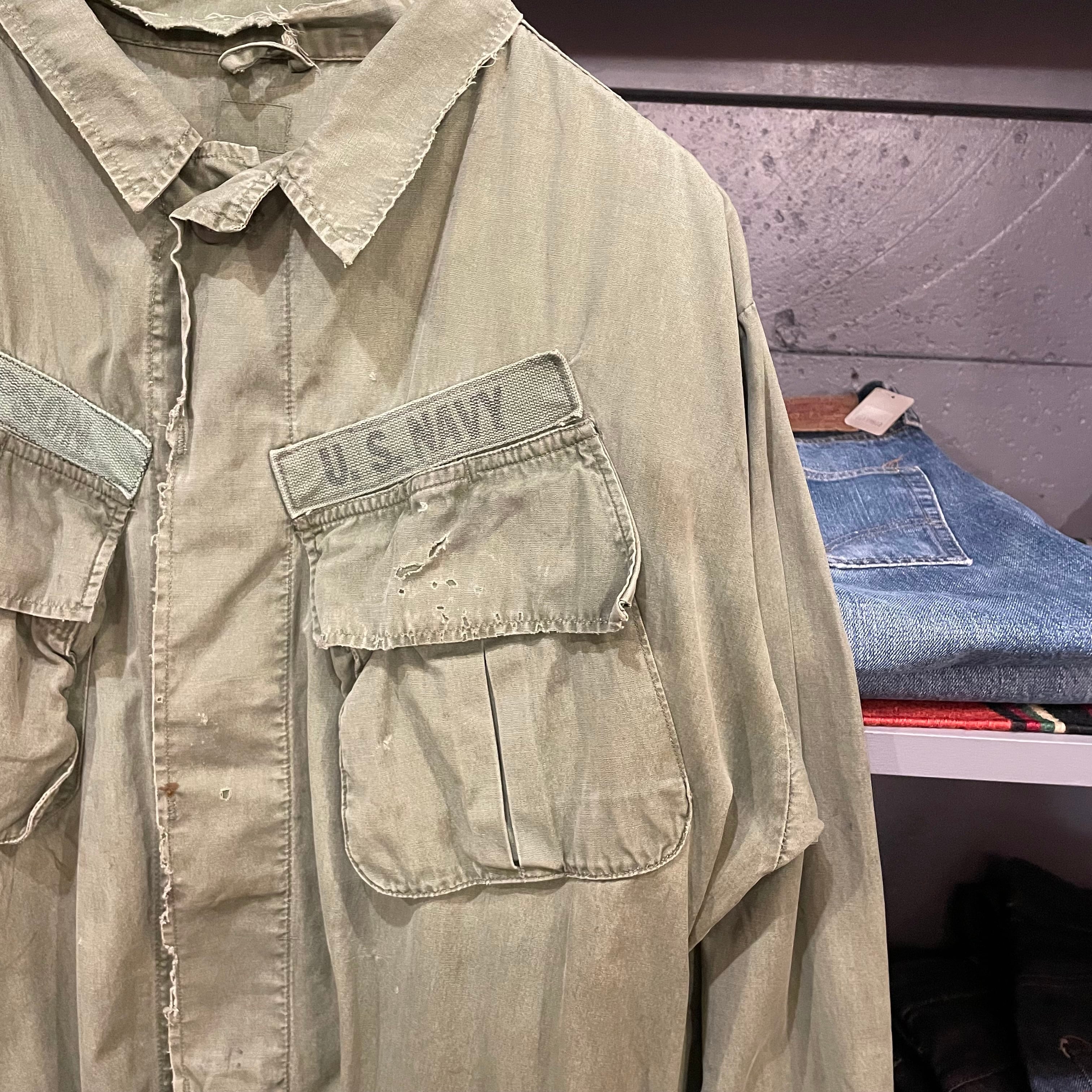 60s U.S.Army Jungle Fatigue Jacket 