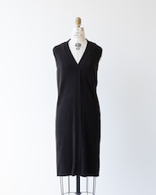 〈Hermès by martin margiela〉100%CASHMIRE Sleeveless knit dress