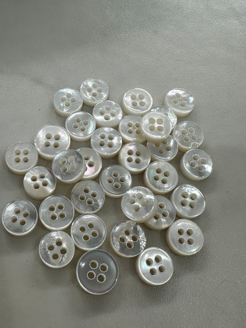 【単体購入不可商品】jn854 8.5mm 白蝶貝シェルボタン