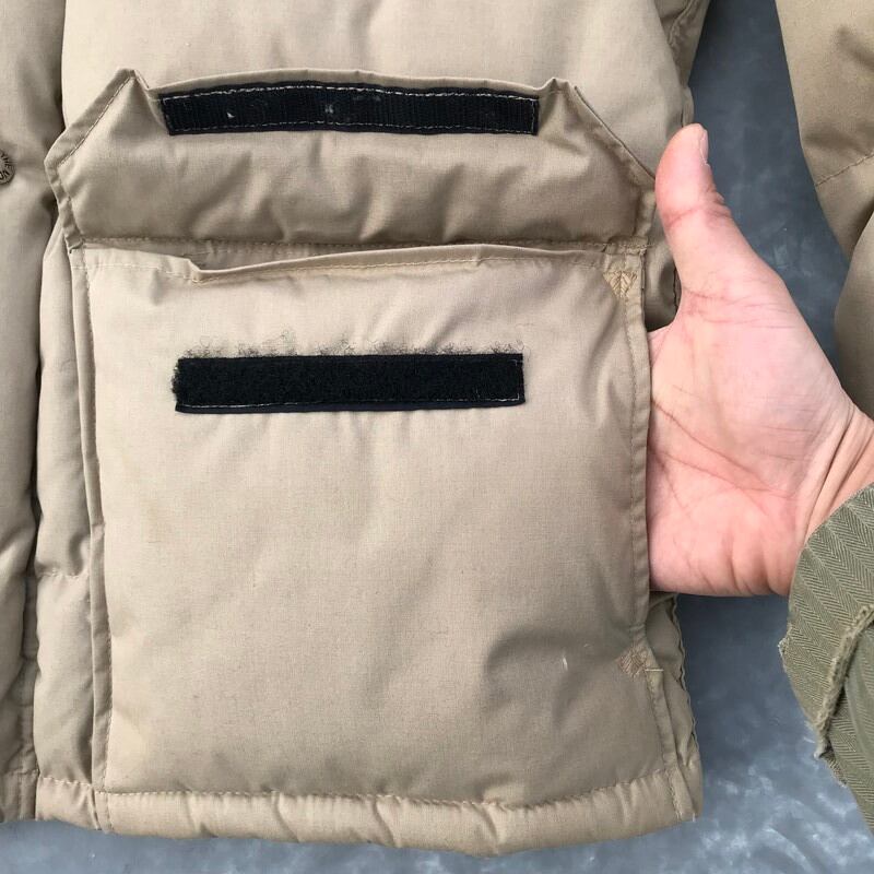 70's 80's THE NORTH FACE ダウンジャケット ベージュ 茶タグ