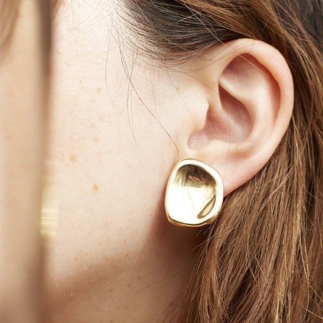Bumpmotif Earring (silver/gold)