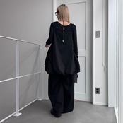 バルーンチュニックcamisole/ブラック