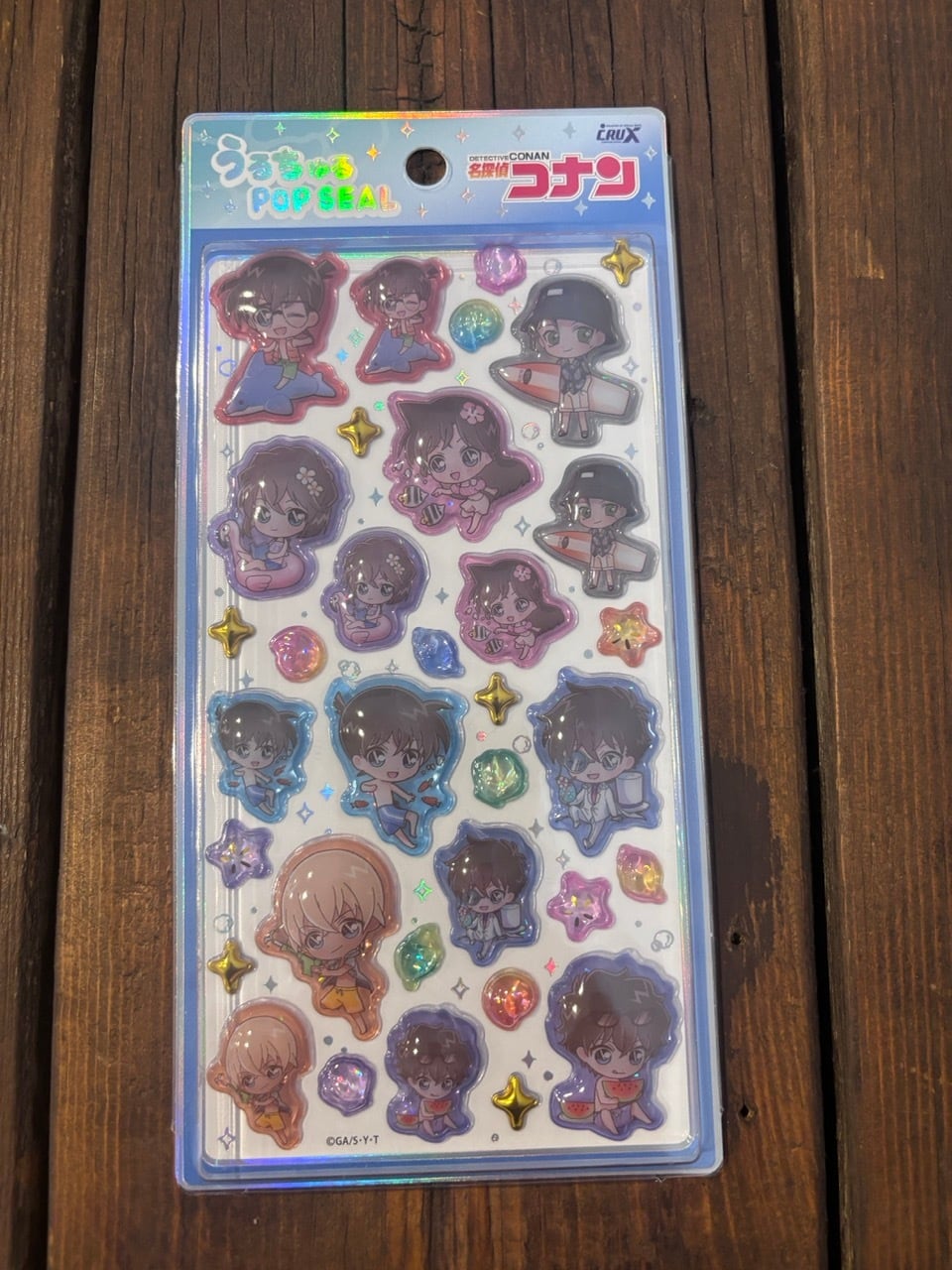 うるちゅる POP SEAL マリン・名探偵コナン X06