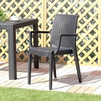 ガーデン肘付チェア 2脚セットステラ-STELLA- ガーデン カフェ ステラ チェア イス 140