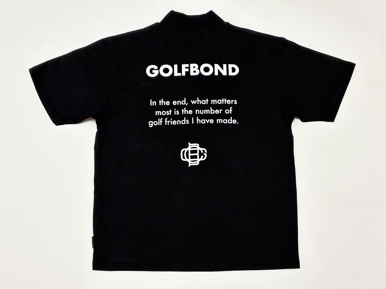 IN THE END MOCK NECK BLACK