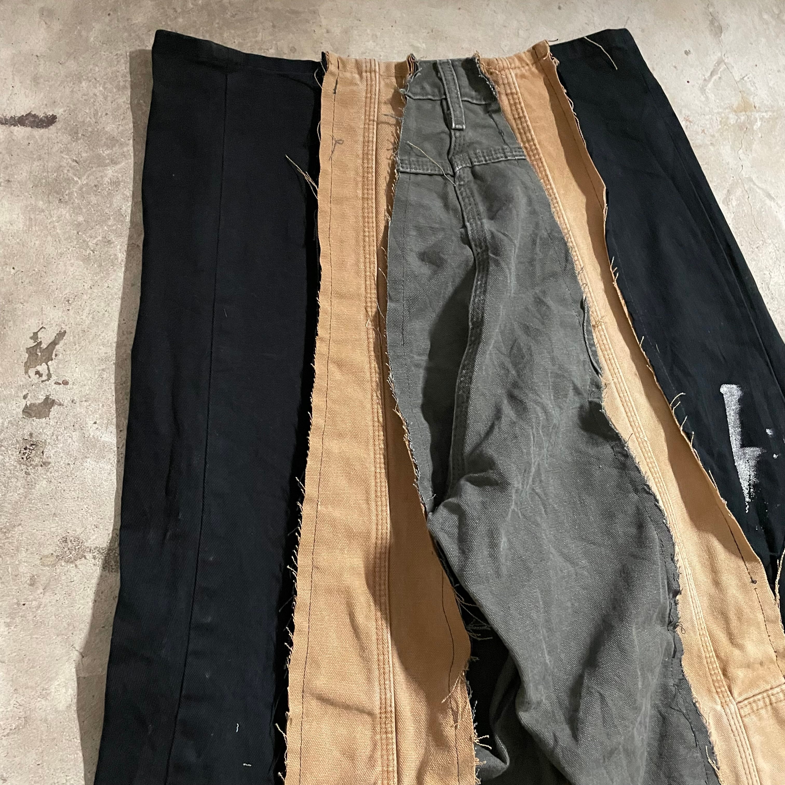 EINS_remake_collection】docking flare work pants/再構築 フレア