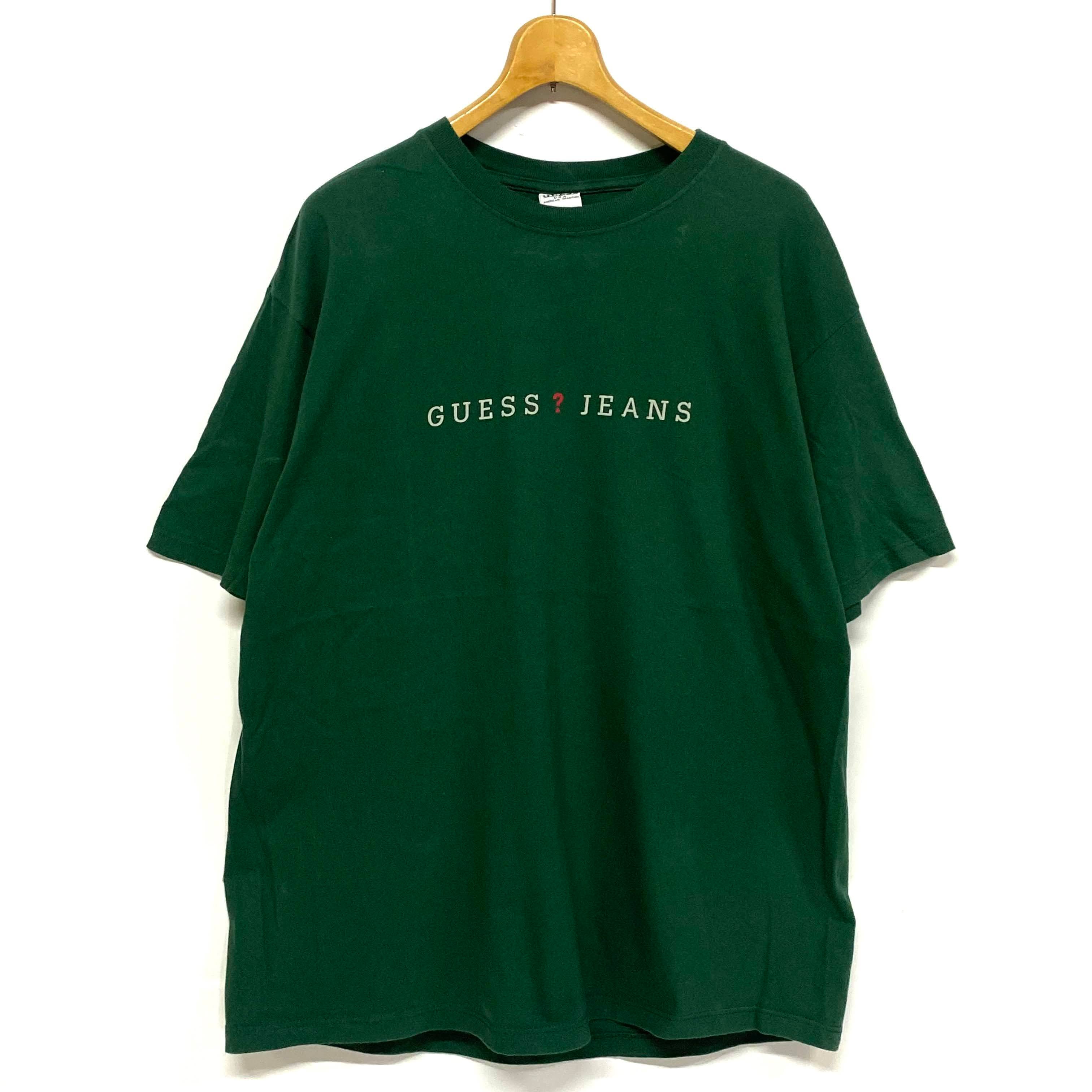 90年代 メキシコ製 GUESS ゲス メンズTシャツ メンズL 古着【Tシャツ