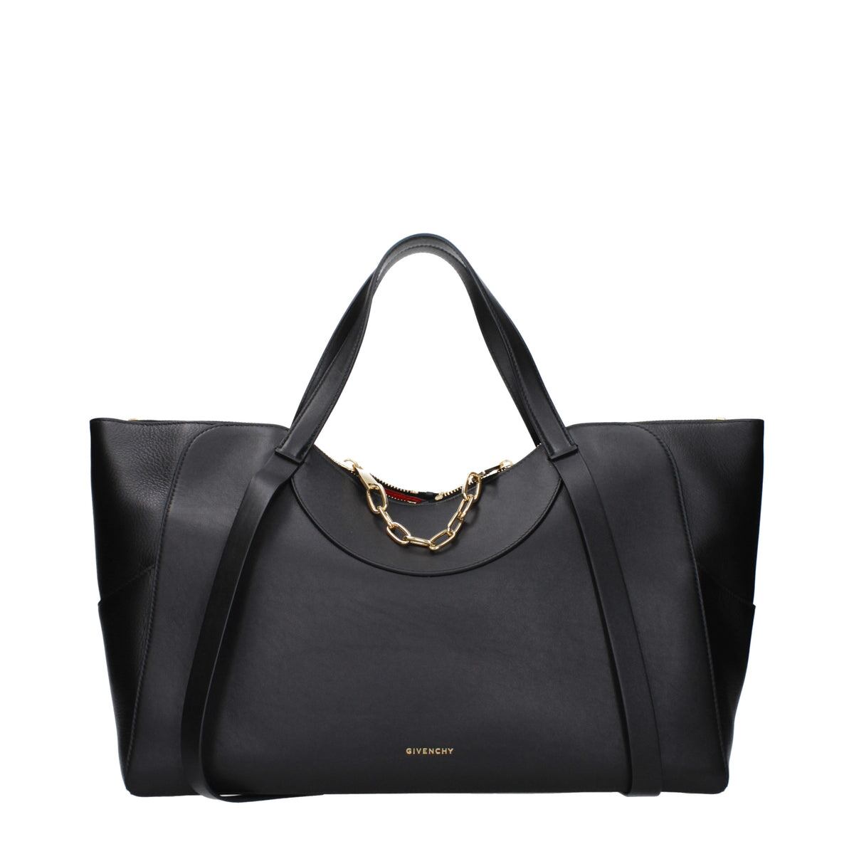 GIVENCHY ジバンシィ レディース ハンドバッグ レザー ブラック