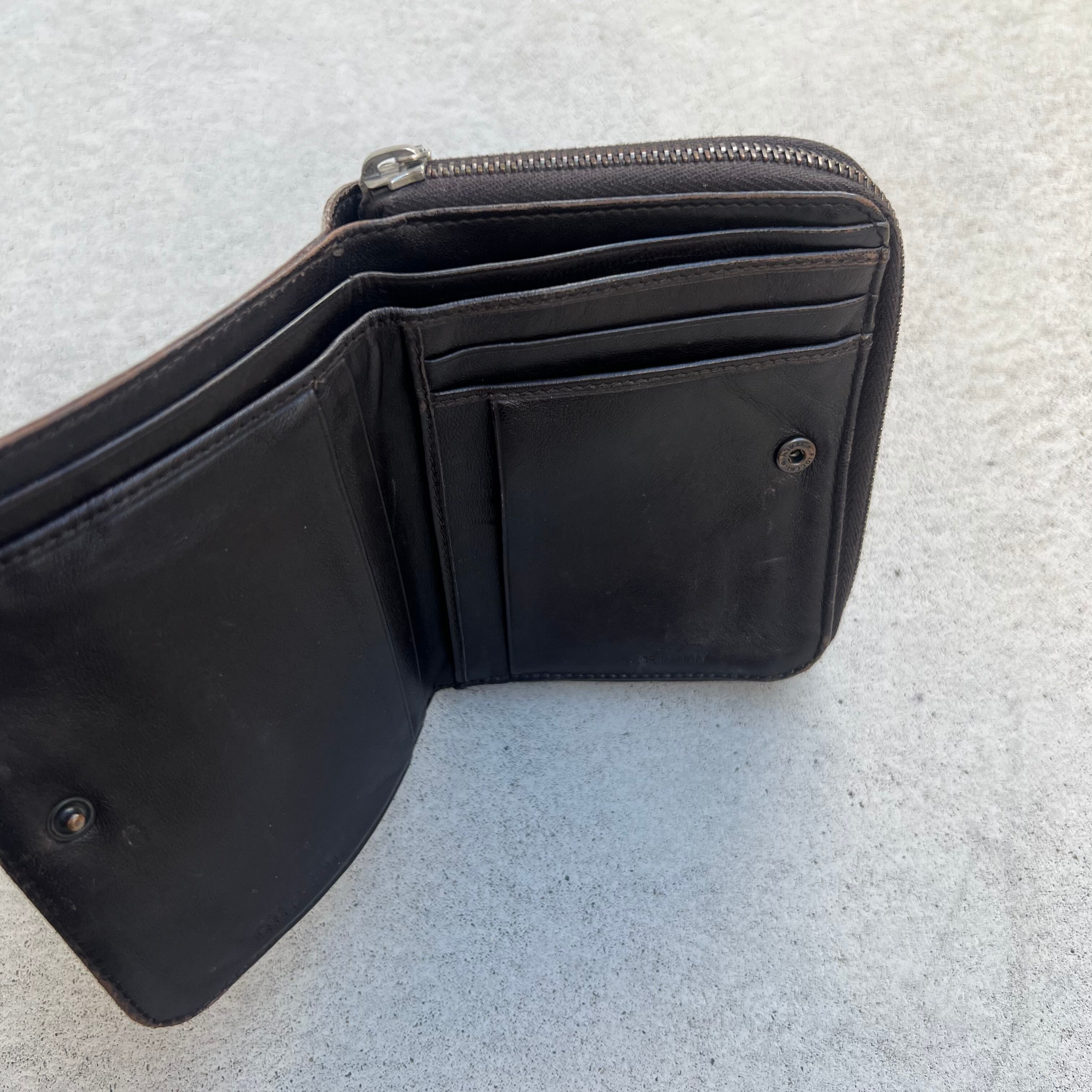 MIU MIU” unborn carf leather wallet | one peace vintage