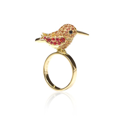 （L）Hummingbird ring（orange）