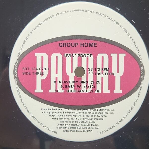 Group Home / Livin' Proof [697 124-079-1] - 画像5