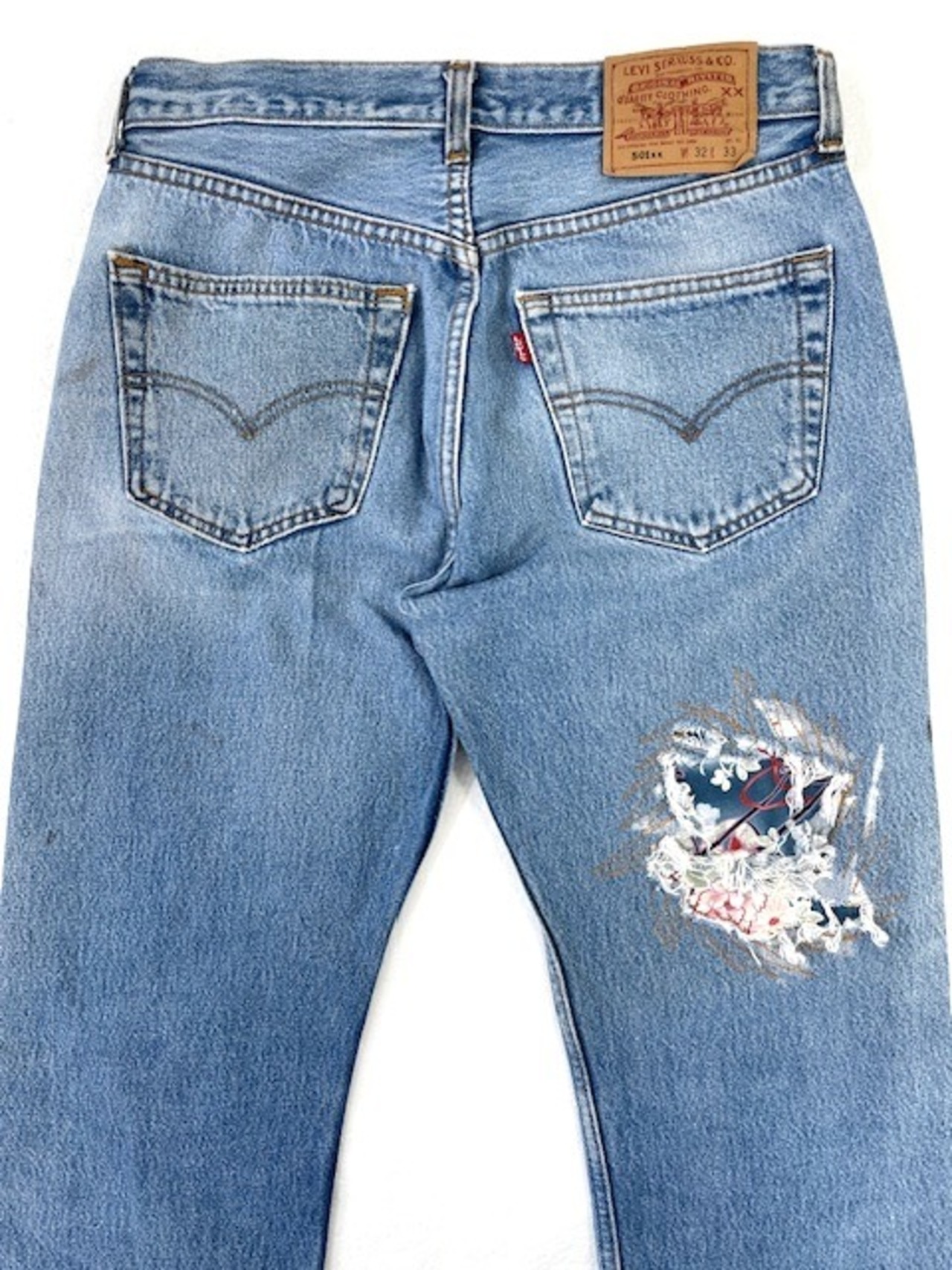 M-272  リーバイス Levis501 レギュラー古着 2000年メキシコ製 W 76cm(ぐるり） 股下 73cm