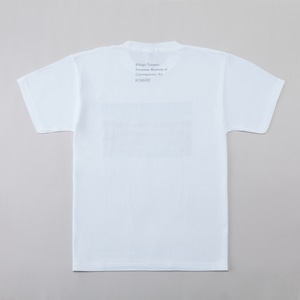 Tシャツ（白）〈レアンドロ・エルリッヒ 　 Palimpsest：空の池〉/ T-shirt (white)〈Leandro Erlich　Palimpsest: pond of sky〉