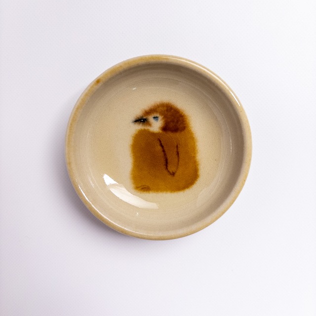 Small plate -Hay Fever Penguin (Watery eyes)-