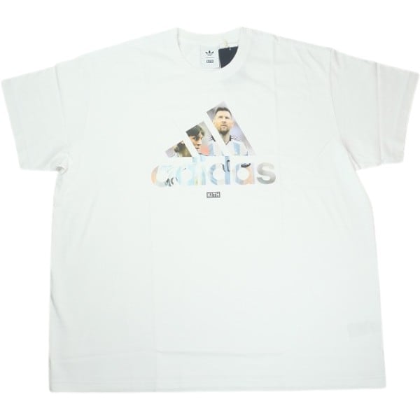 Size【XL】 adidas アディダス ×KITH＆Messi Football Graphic Tee