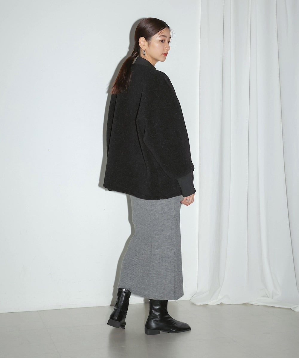 2WAY BOA BLOUSON(2wayボアブルゾン)【5440127】 | CIEL'AIR 2WAY BOA BLOUSON(2wayボアブルゾン)【5440127】 | CIEL'AIR